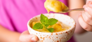 Lody mango,