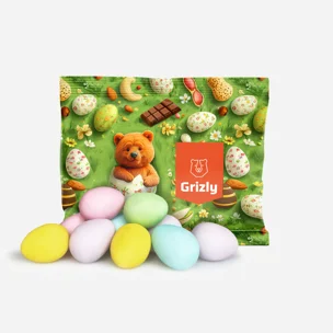 Chrupiące kolorowe mini jajeczka