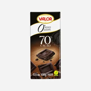 Czekolada bez cukru, bezglutenowa gorzka 70%