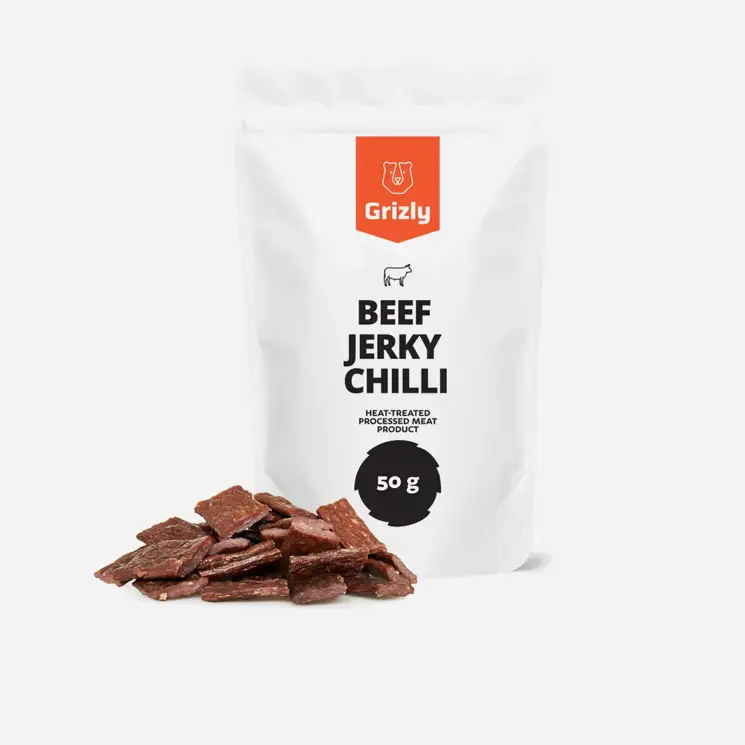Jerky suszone mięso wołowe z chili