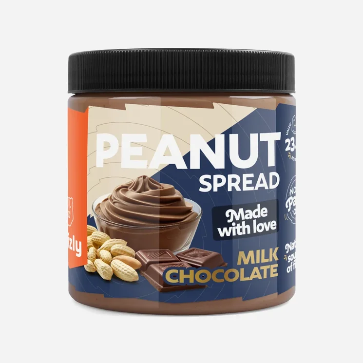 Krem orzechowy z mleczną czekoladą