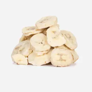 Liofilizowane płatki banana