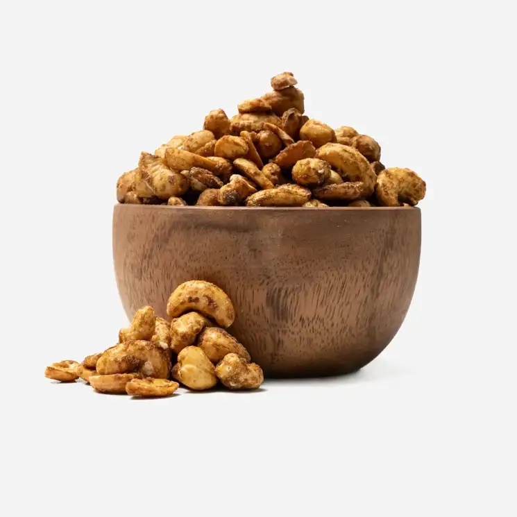 Orzechy nerkowca prażone ser i cebula