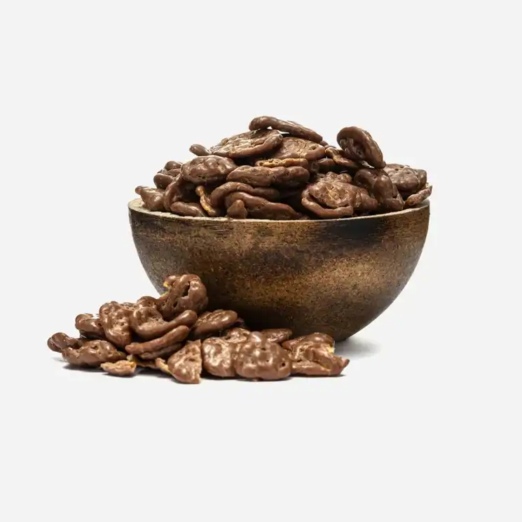 Płatki kukurydziane w czekoladzie mlecznej