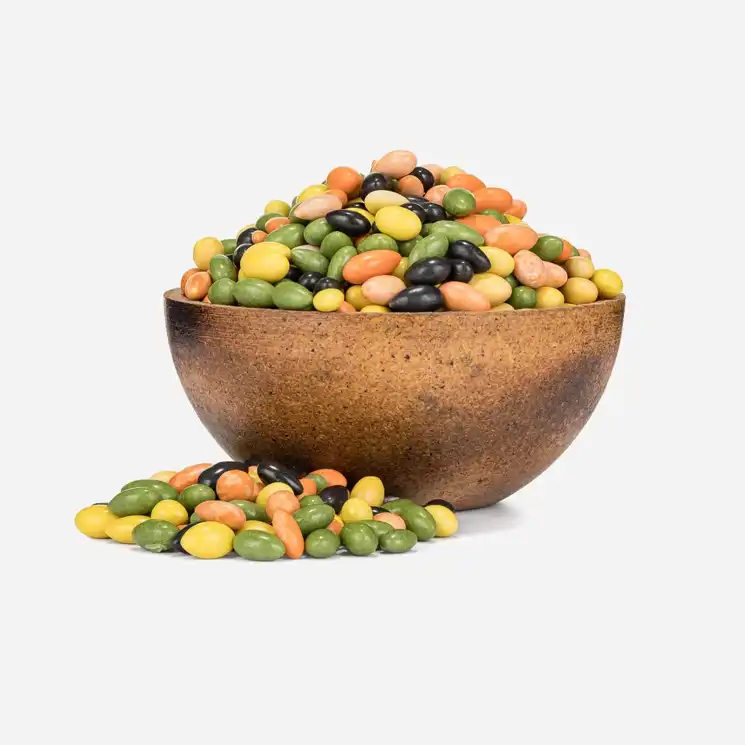 Slonecznik w kolorowej polewie