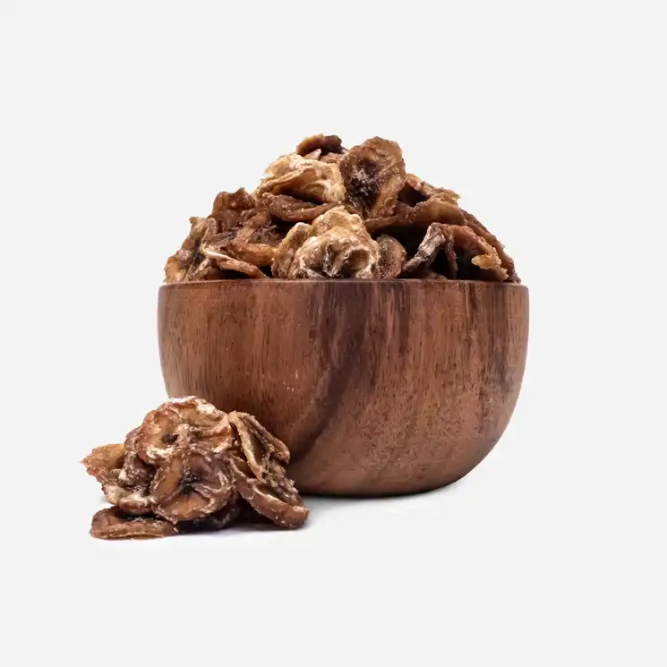 Suszony banan Cavendish w plastrach